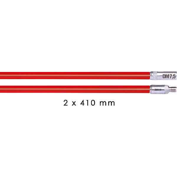 RUNPOTEC RUNPOSTICKS rot -2 x 410mm optimal mit X BOARD 20881